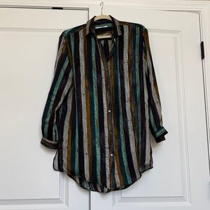 Striped Multicolor Men's Shirt